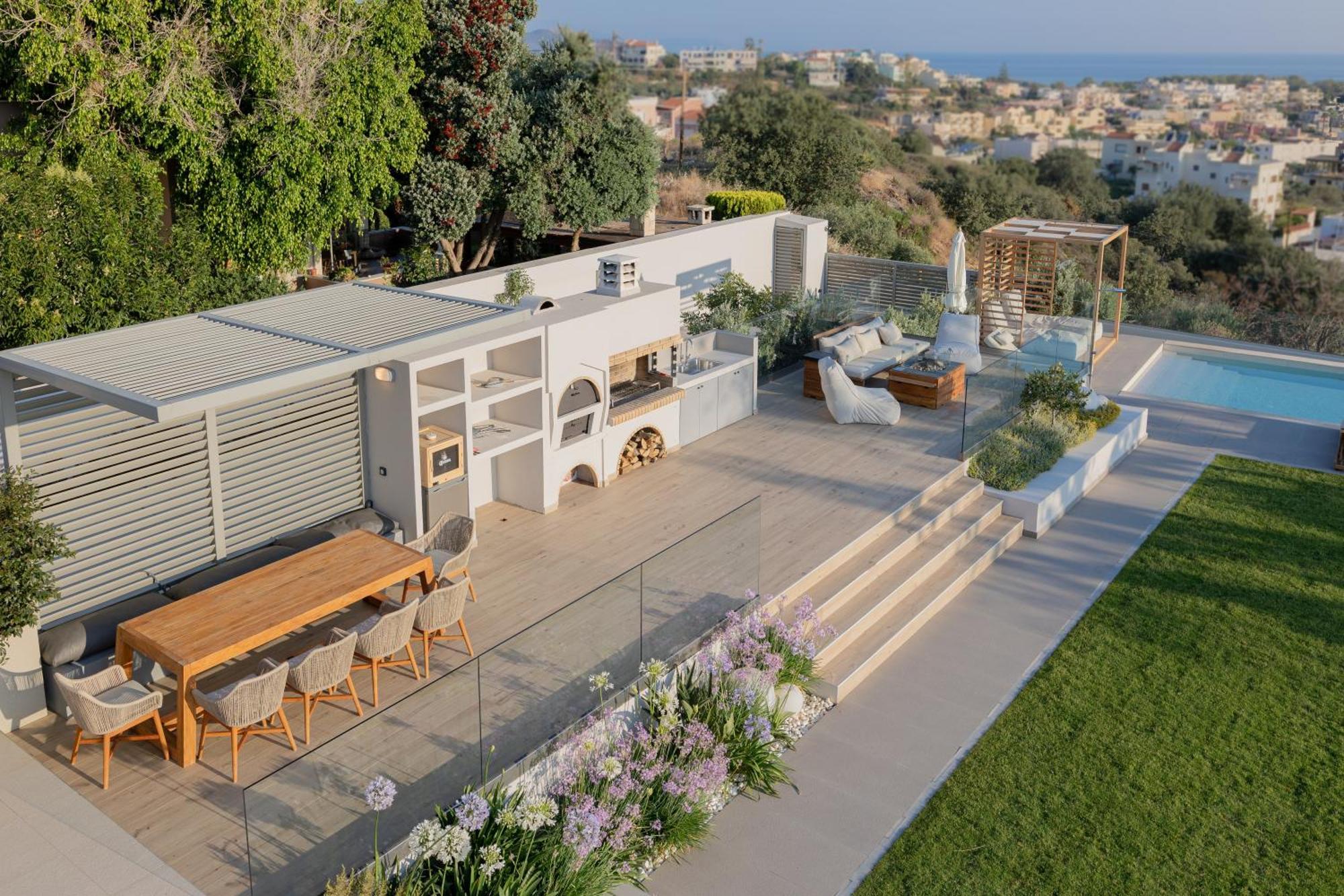 Centro Golden View Villa Chania  Luaran gambar