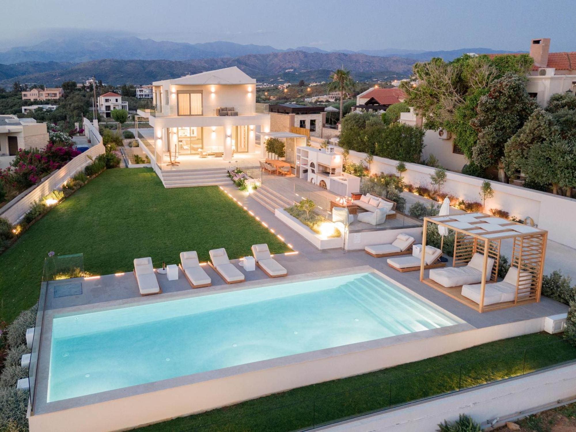 Centro Golden View Villa Chania  Luaran gambar