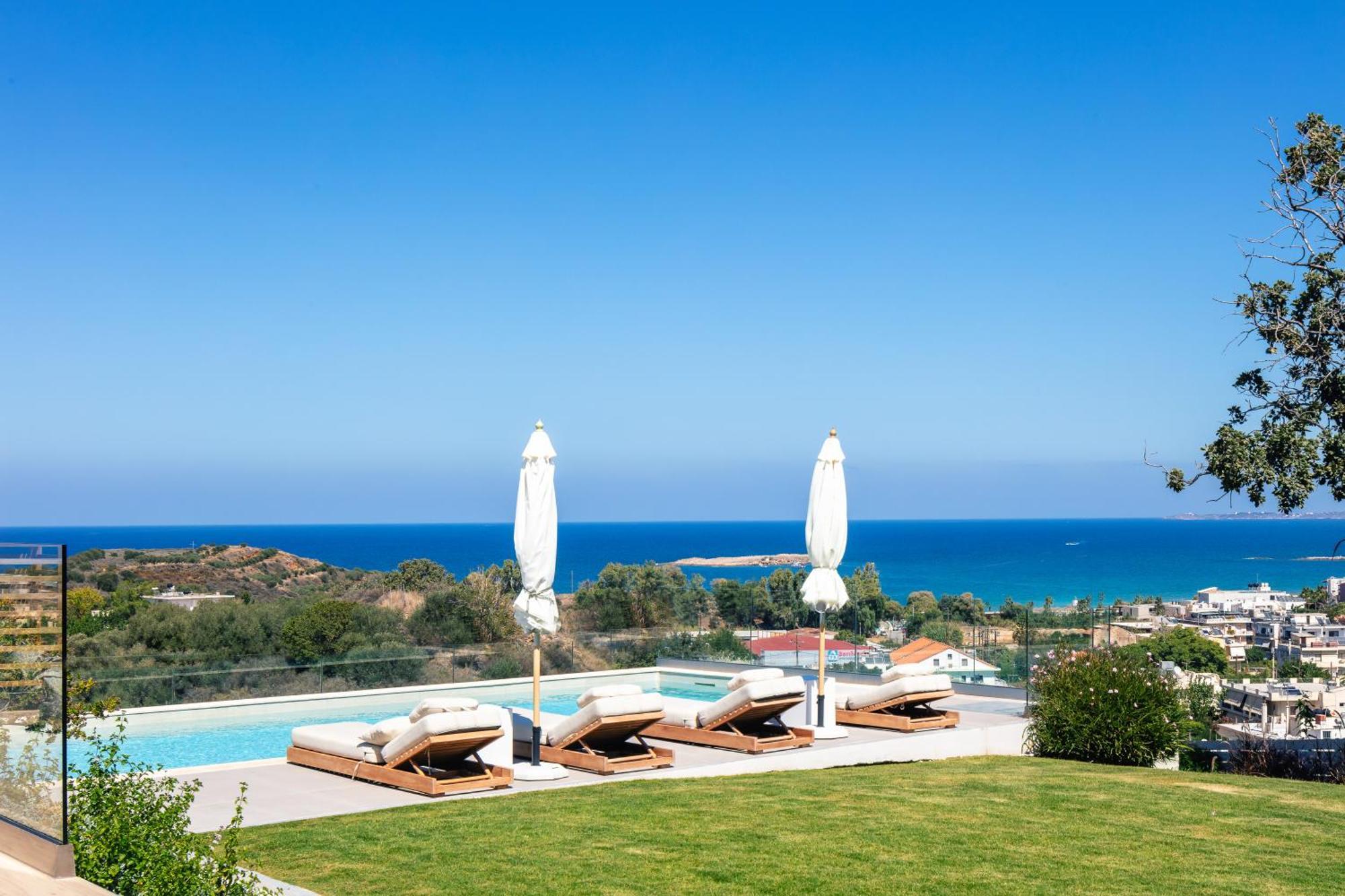 Centro Golden View Villa Chania  Luaran gambar