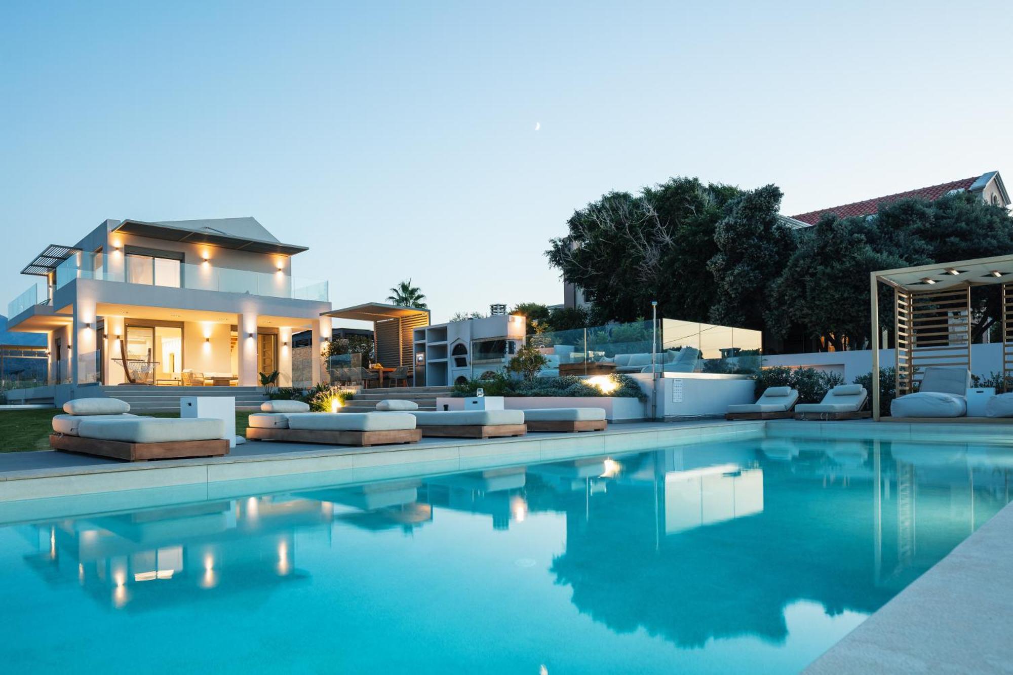 Centro Golden View Villa Chania  Luaran gambar