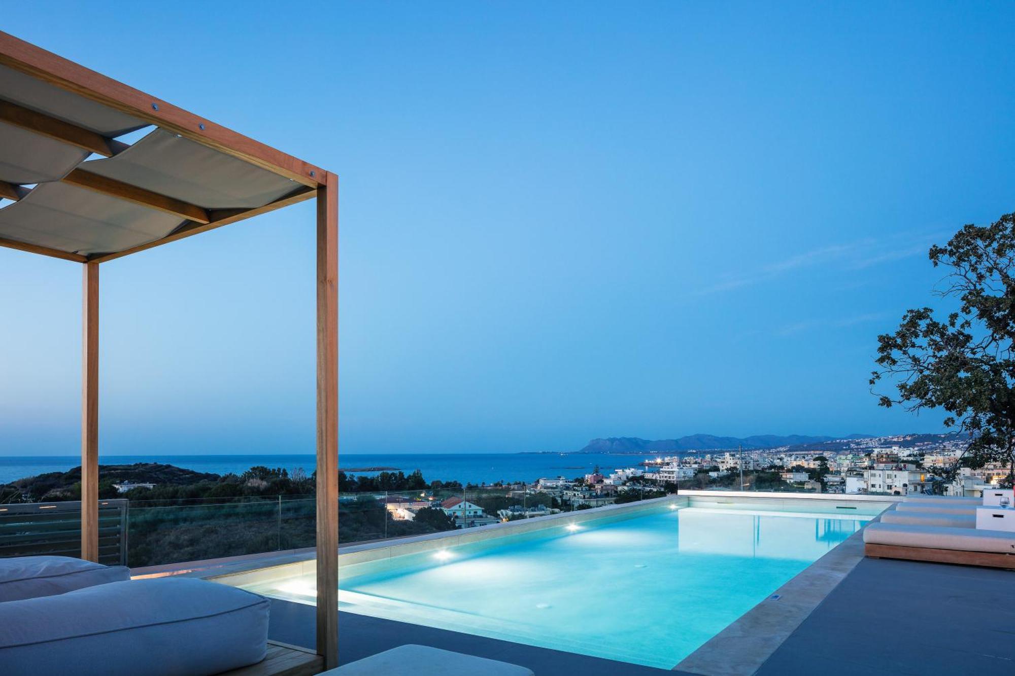 Centro Golden View Villa Chania  Luaran gambar
