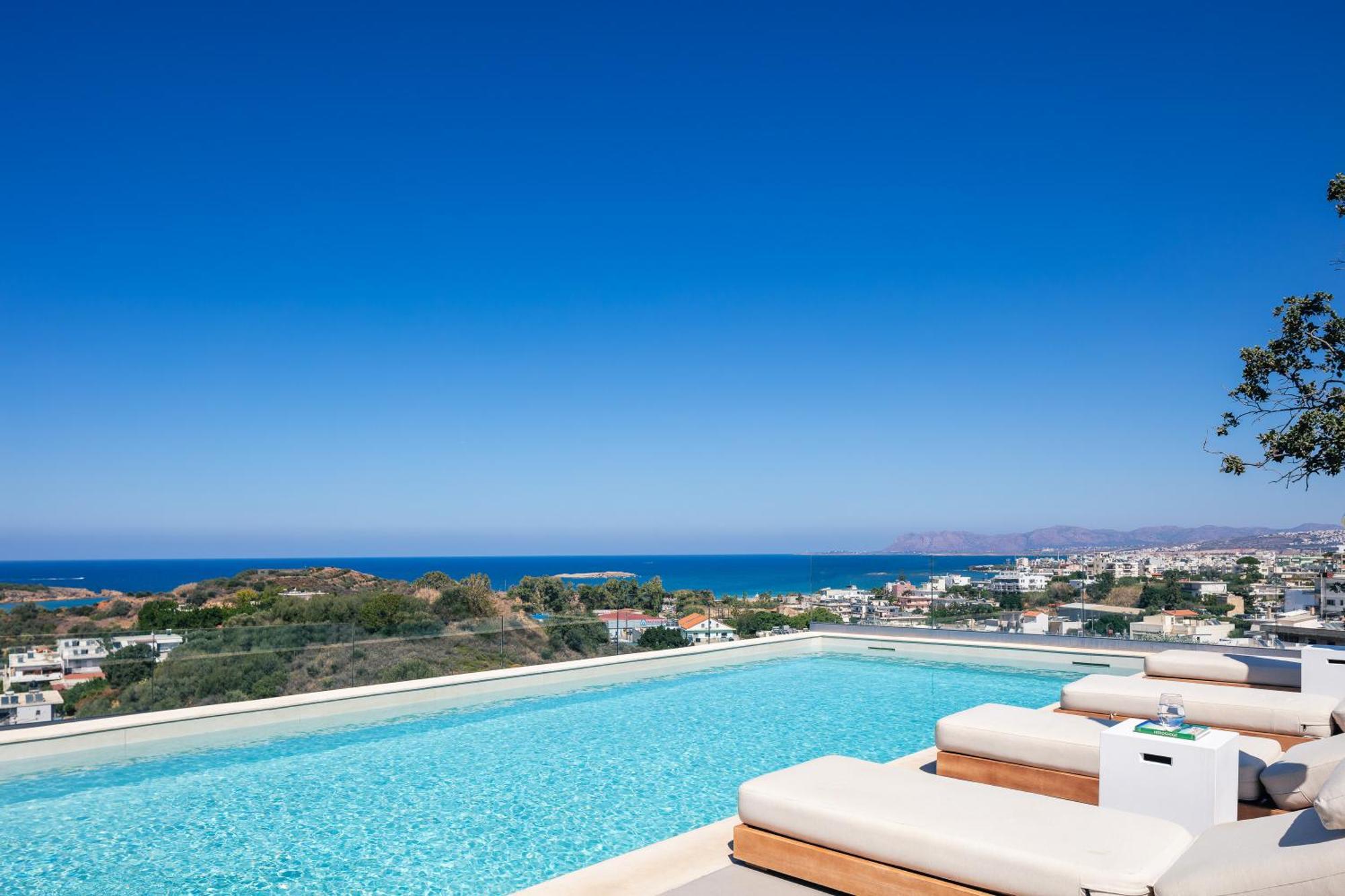 Centro Golden View Villa Chania  Luaran gambar