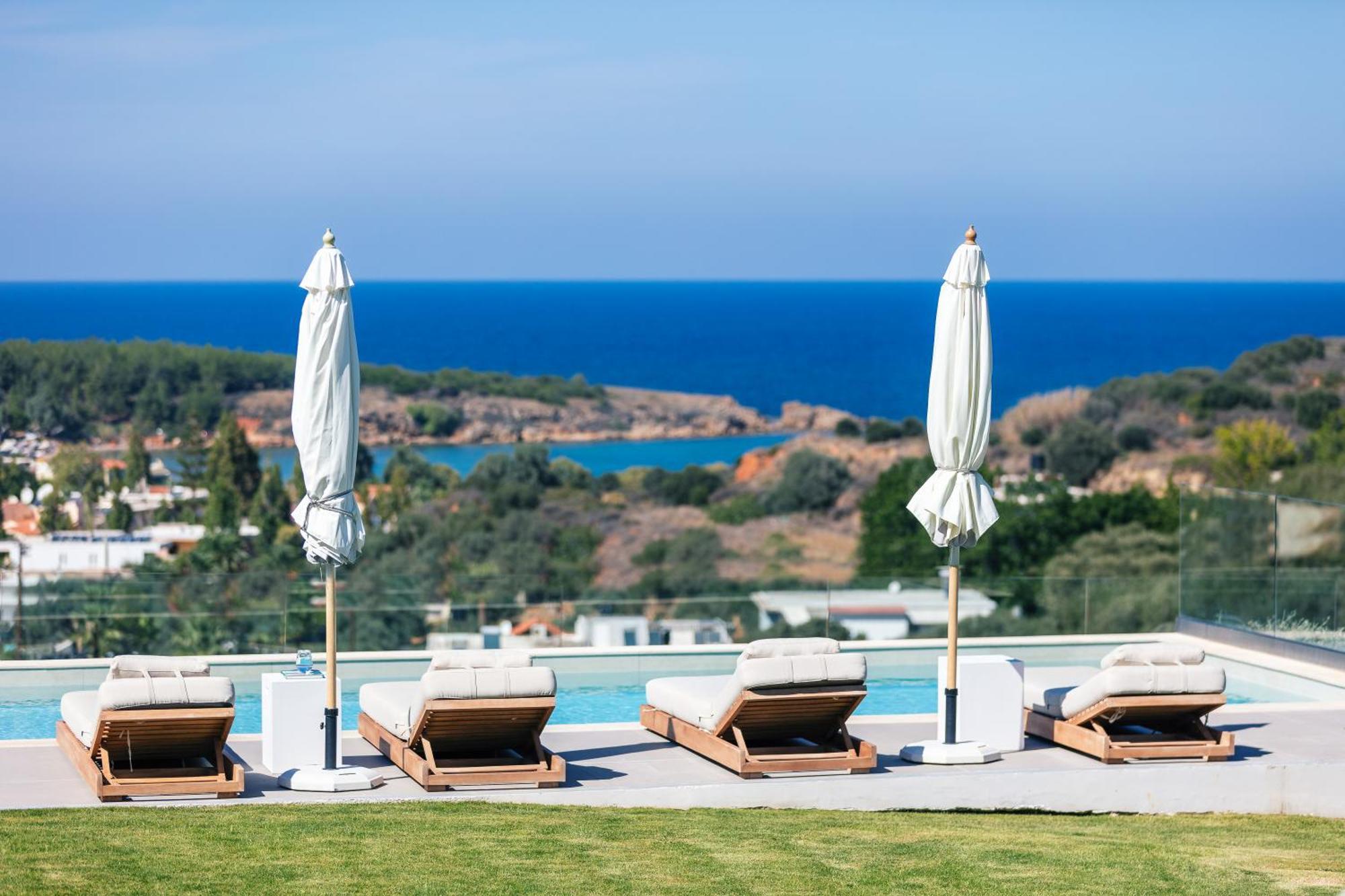 Centro Golden View Villa Chania  Luaran gambar