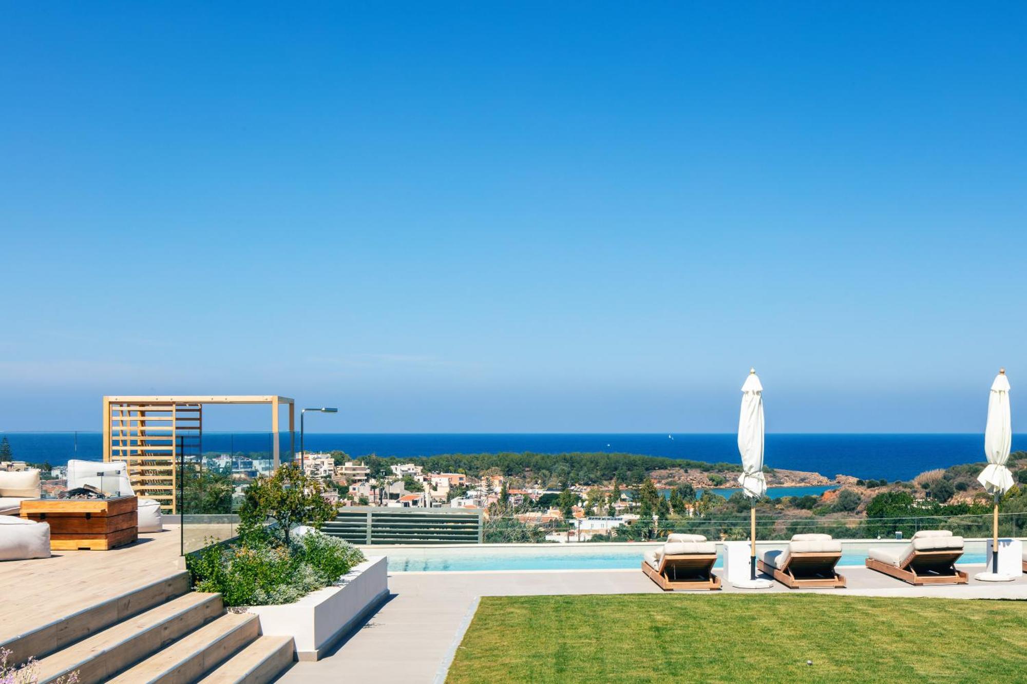 Centro Golden View Villa Chania  Luaran gambar